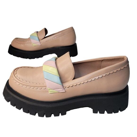 KOI Women's Fluffs Loafers Marshmallow Trim (Size 7) - Picture 3 of 9